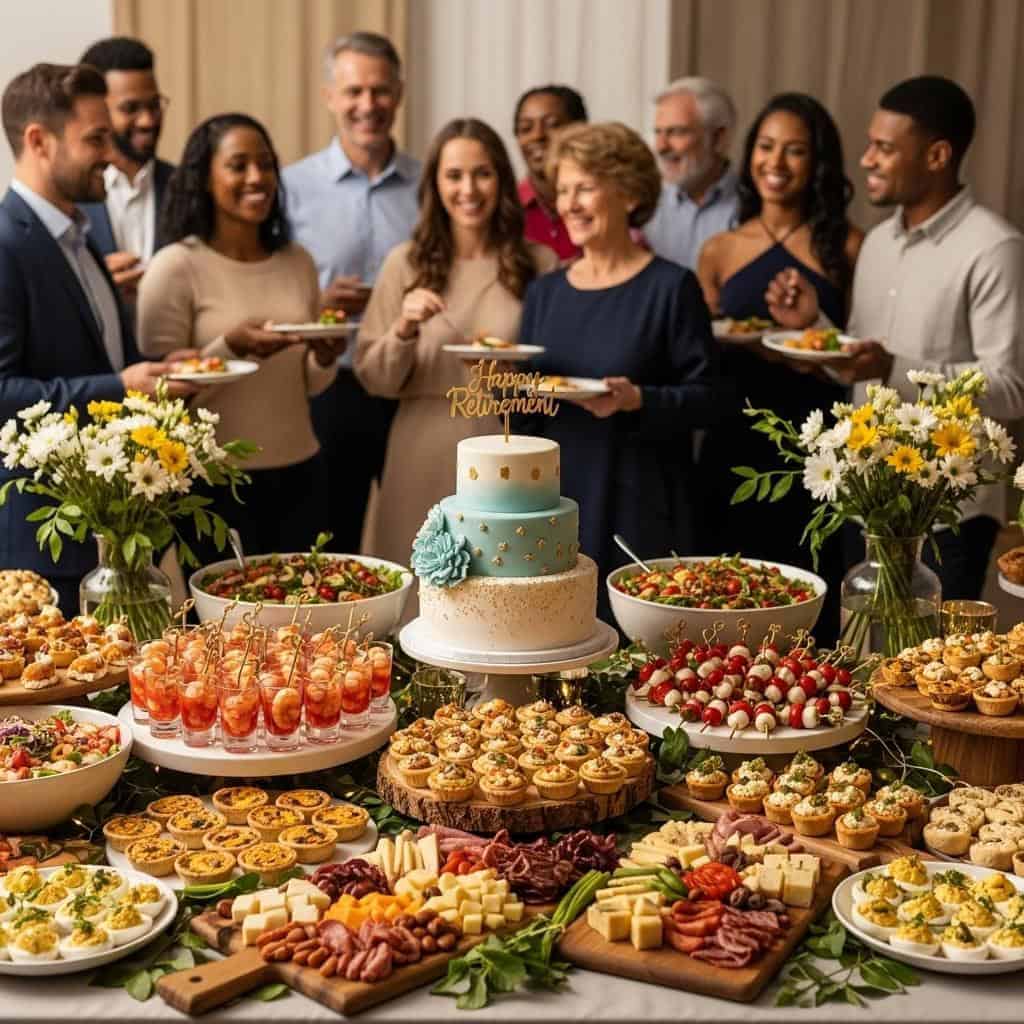 10. Retirement Party Buffet