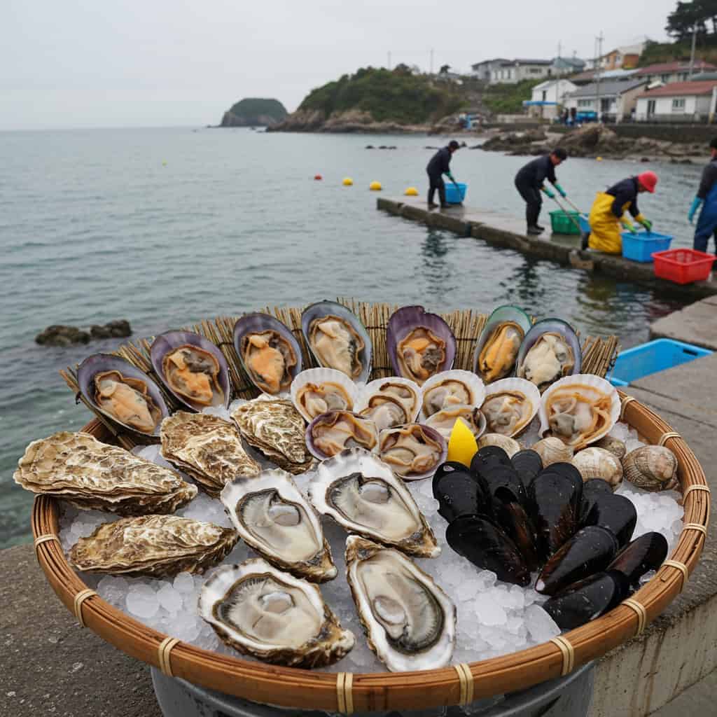 10. Shellfish (Oysters, Mussels, Clams)