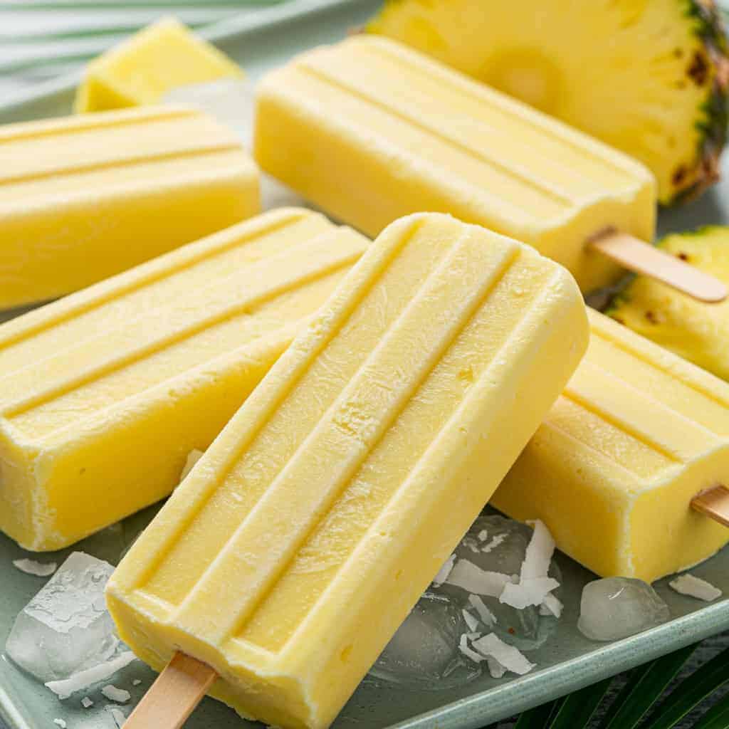 5. Pineapple Coconut Cream Pops