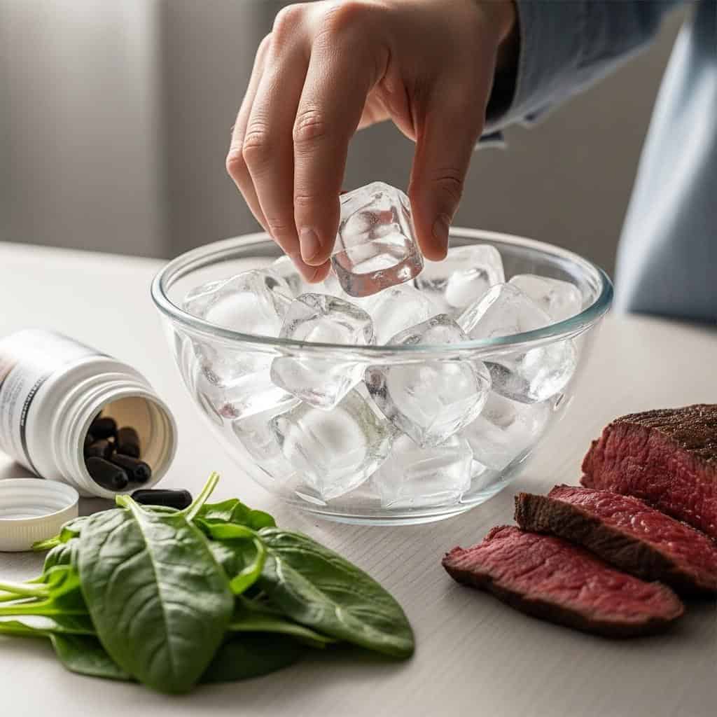 2. Ice Cravings (Pagophagia)