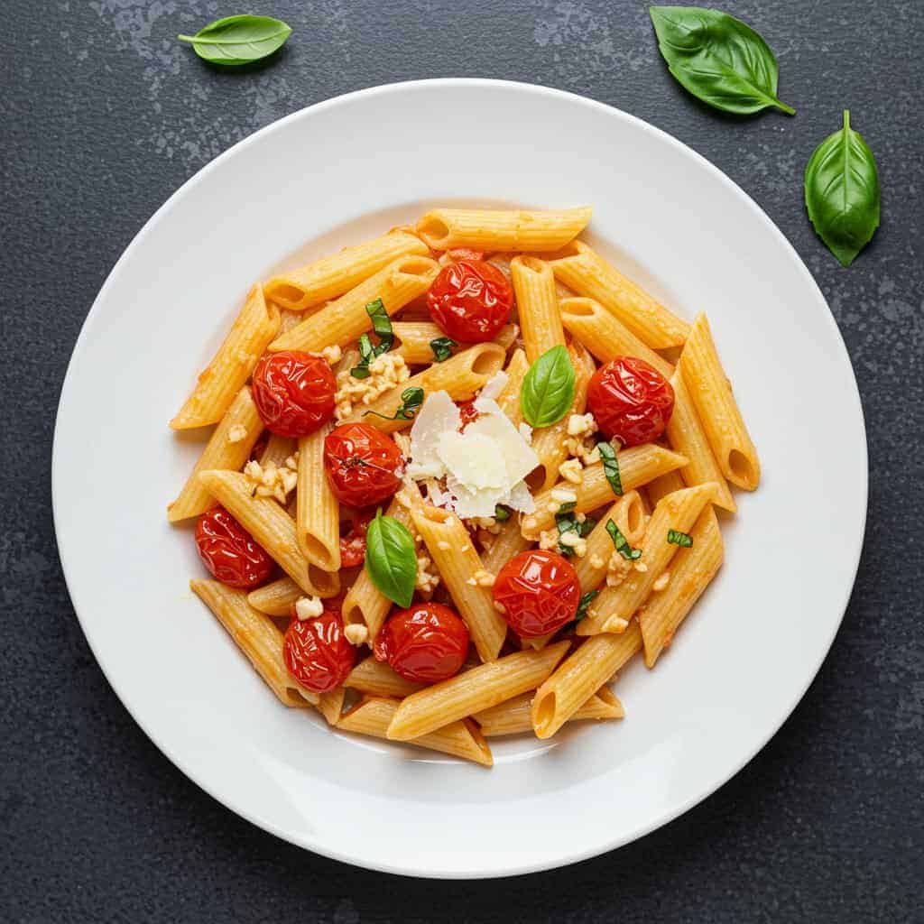 3. Tomato Basil Pasta