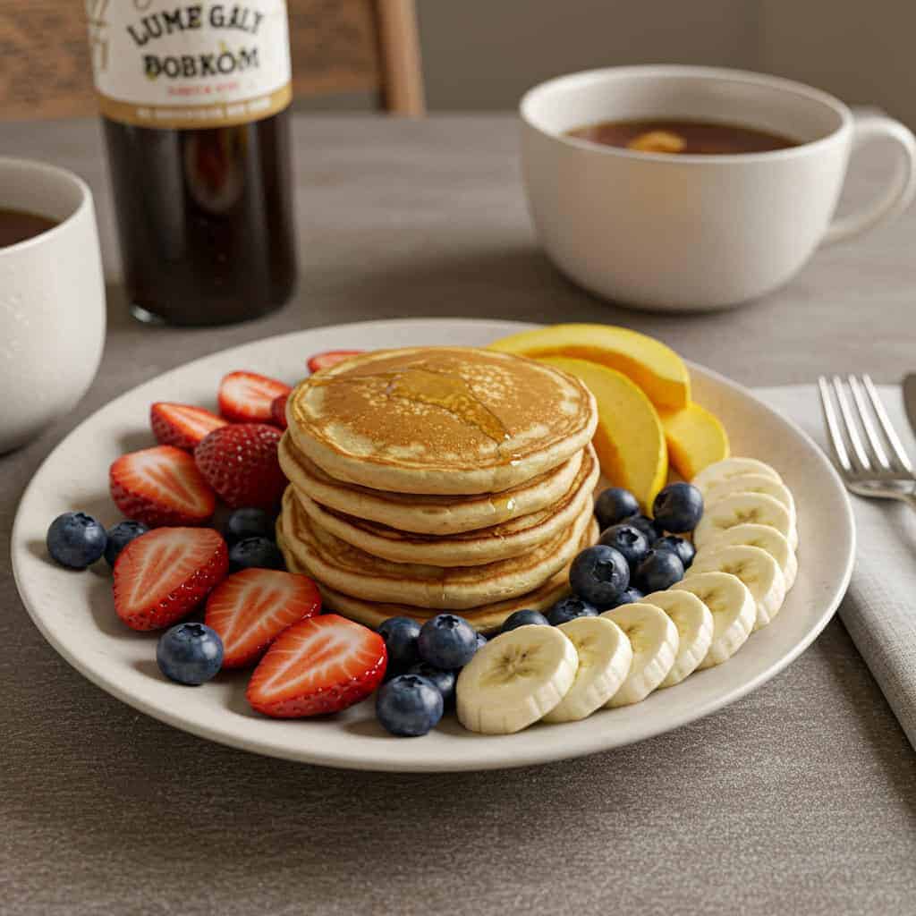 14. Pancakes and Fruit