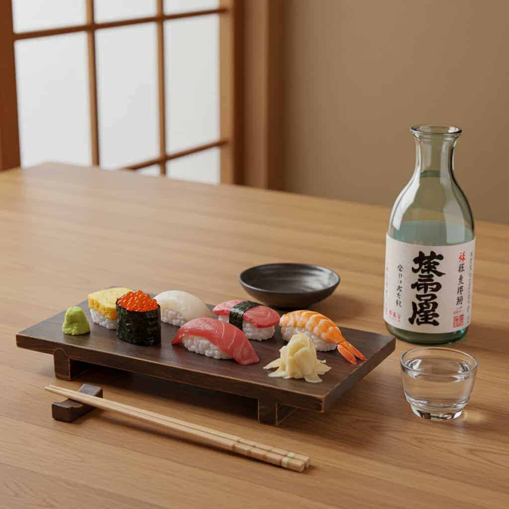 1. Sushi and Sake (Japan)