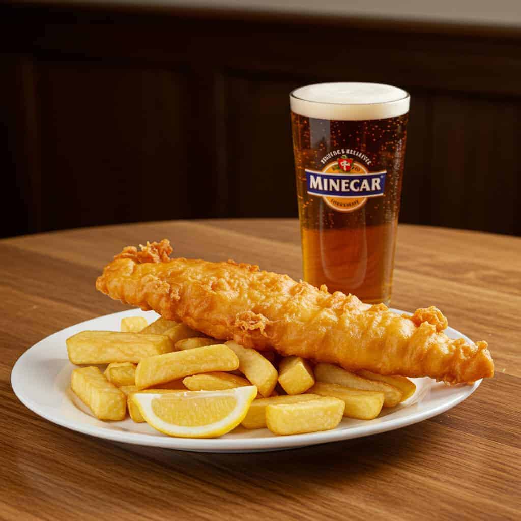 4. Fish and Chips with Ale (United Kingdom)