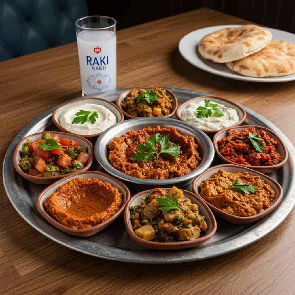 10. Mezze and Raki (Turkey)