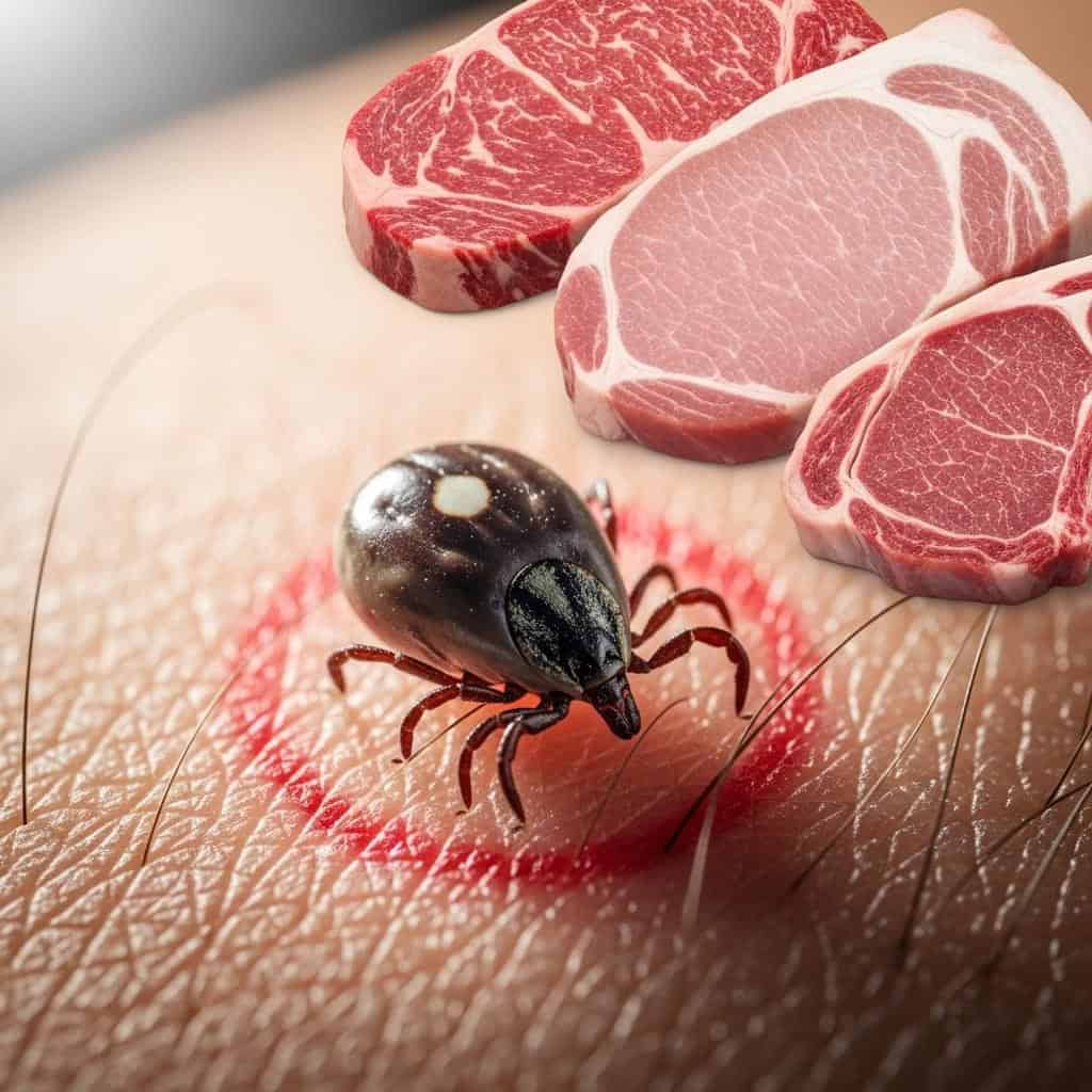 1. Red Meat Allergy (Alpha-gal Syndrome)