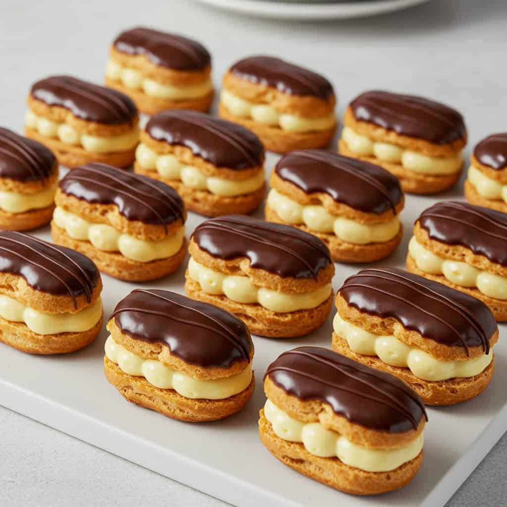 3. Mini Eclairs