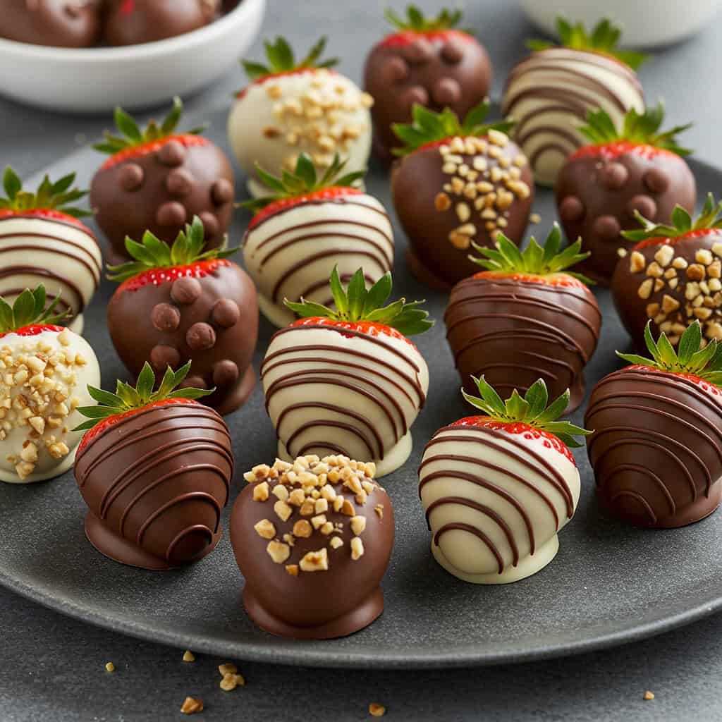 6. Chocolate Covered Strawberries