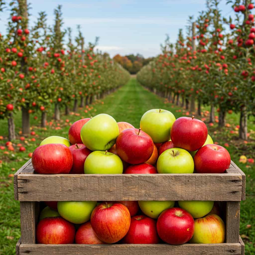 7. Apples
