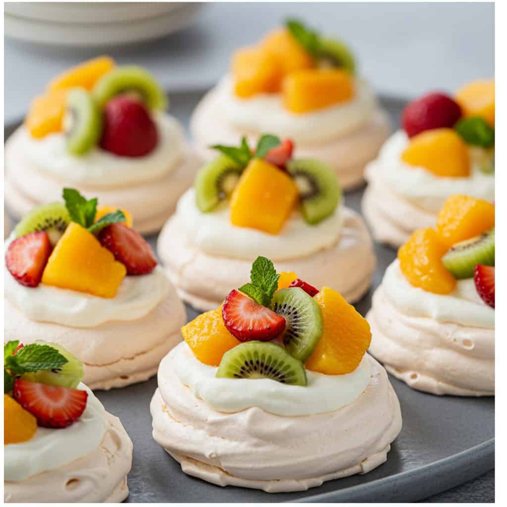 9. Mini Pavlovas