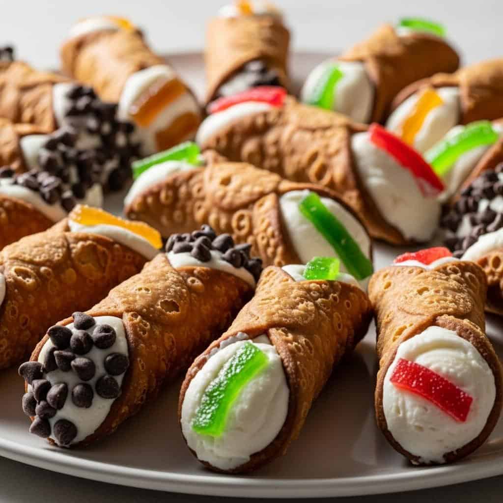 10. Mini Cannoli