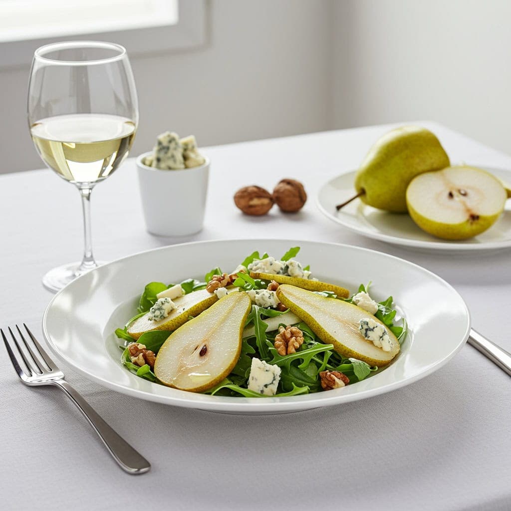 6. Pear & Blue Cheese