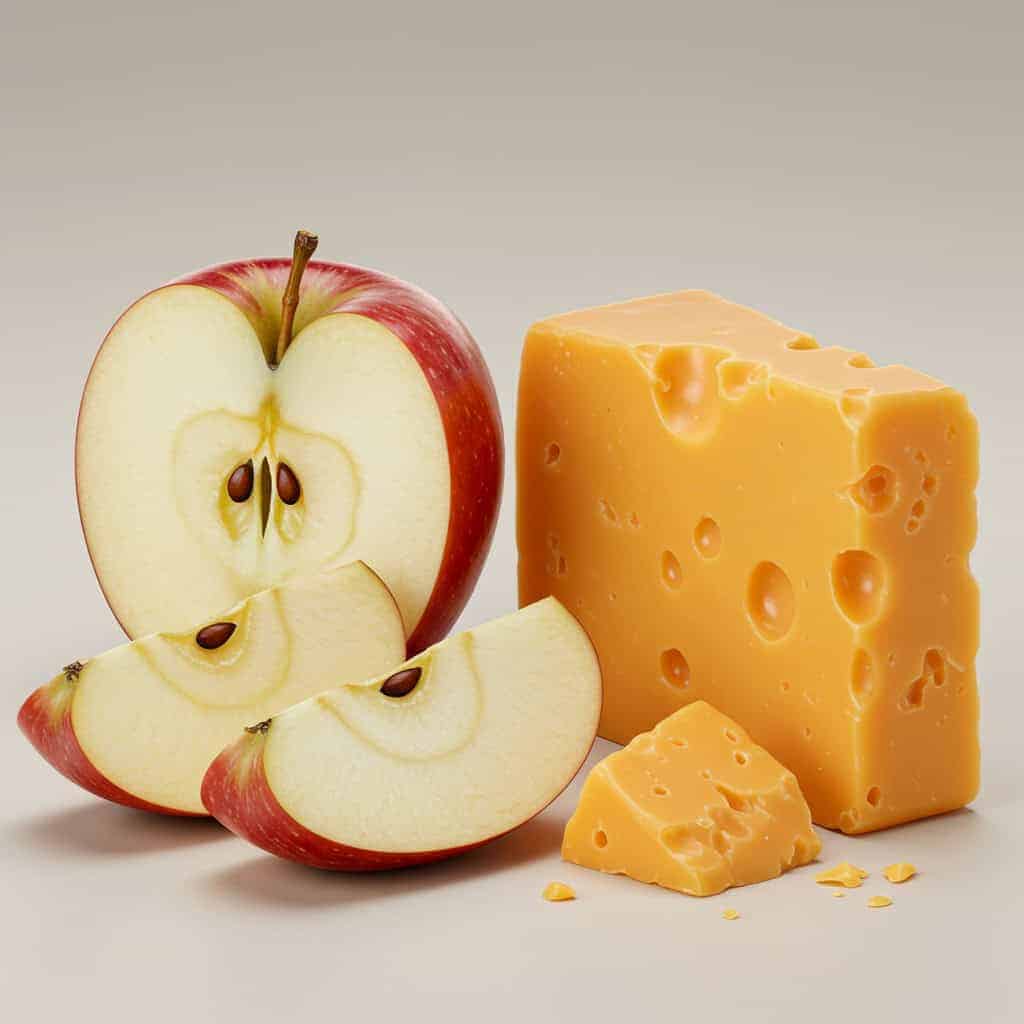 13. Apple & Cheddar