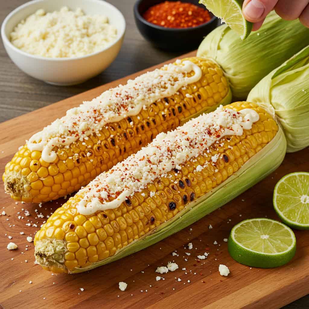 9. Elote (Mexican Street Corn)