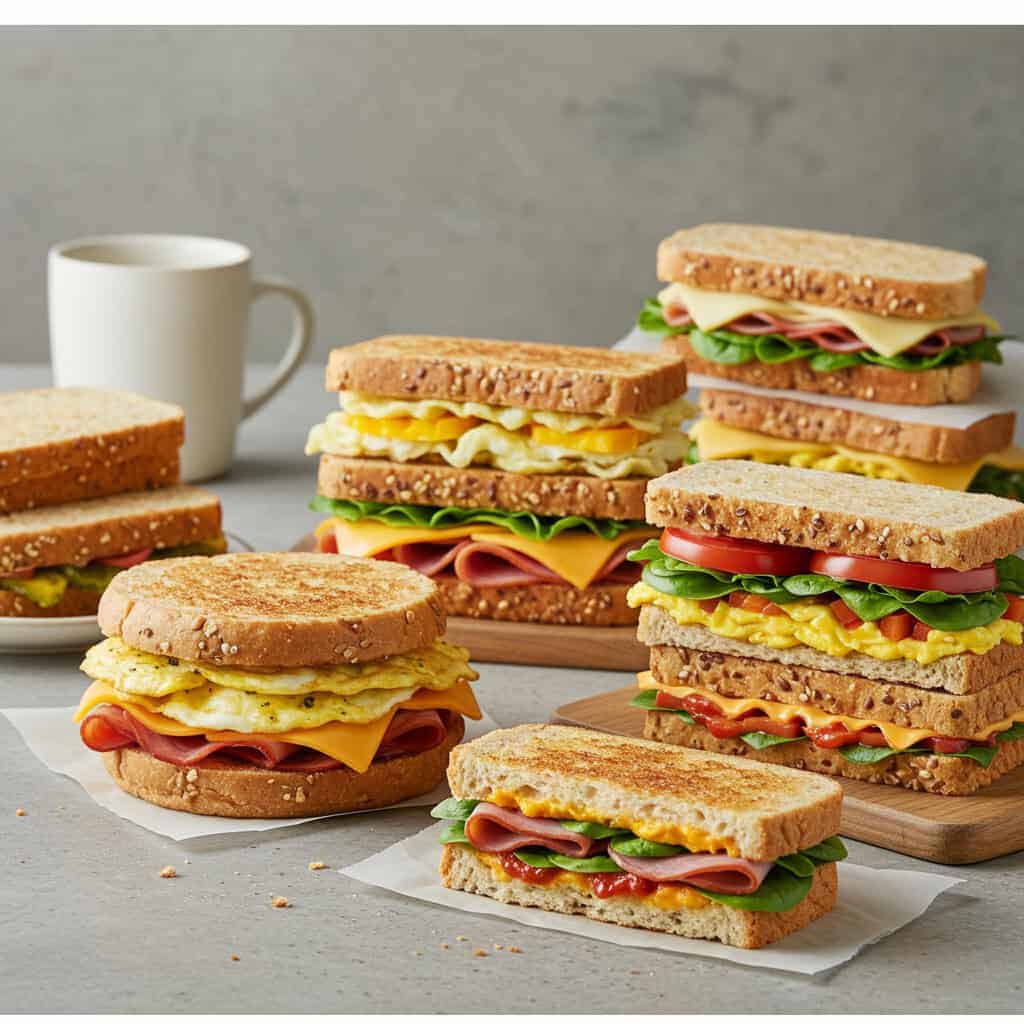8. Frozen Breakfast Sandwiches