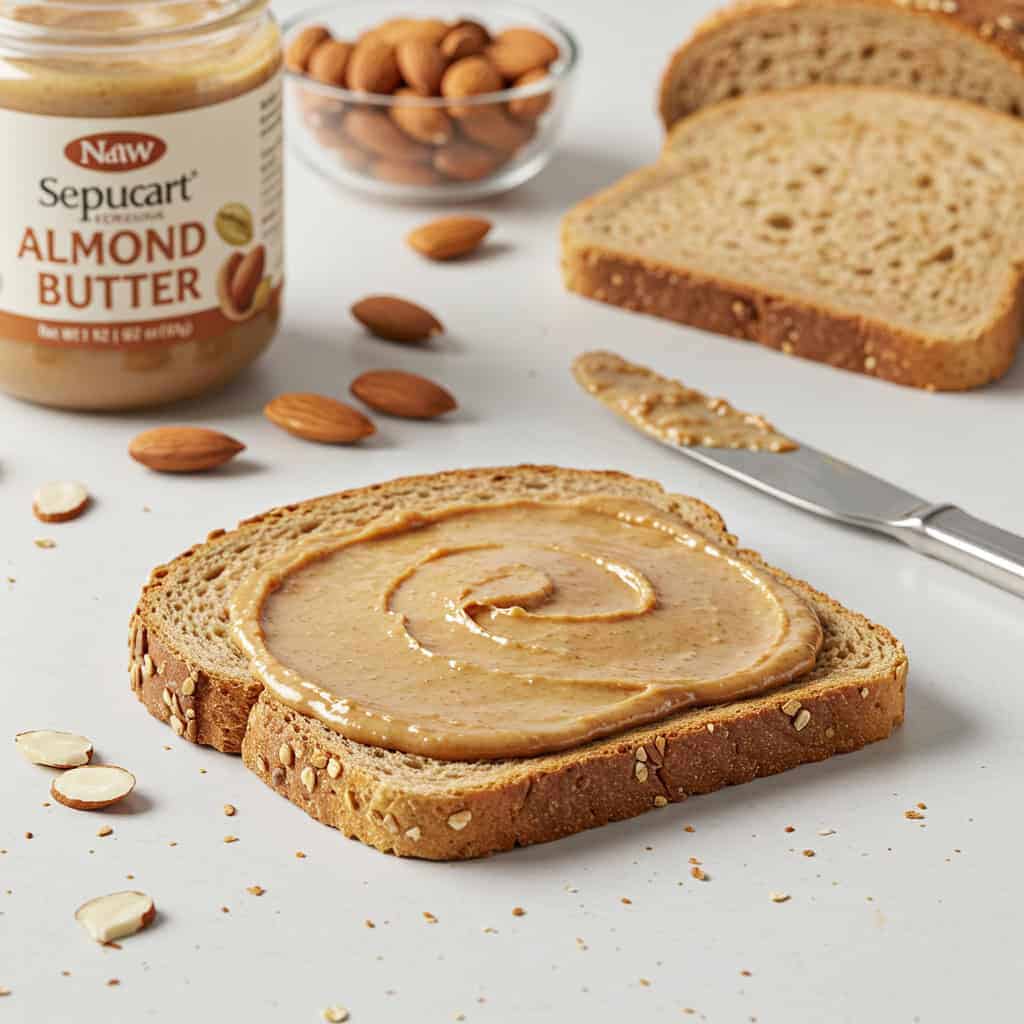 2. Whole Grain Toast with Nut Butter