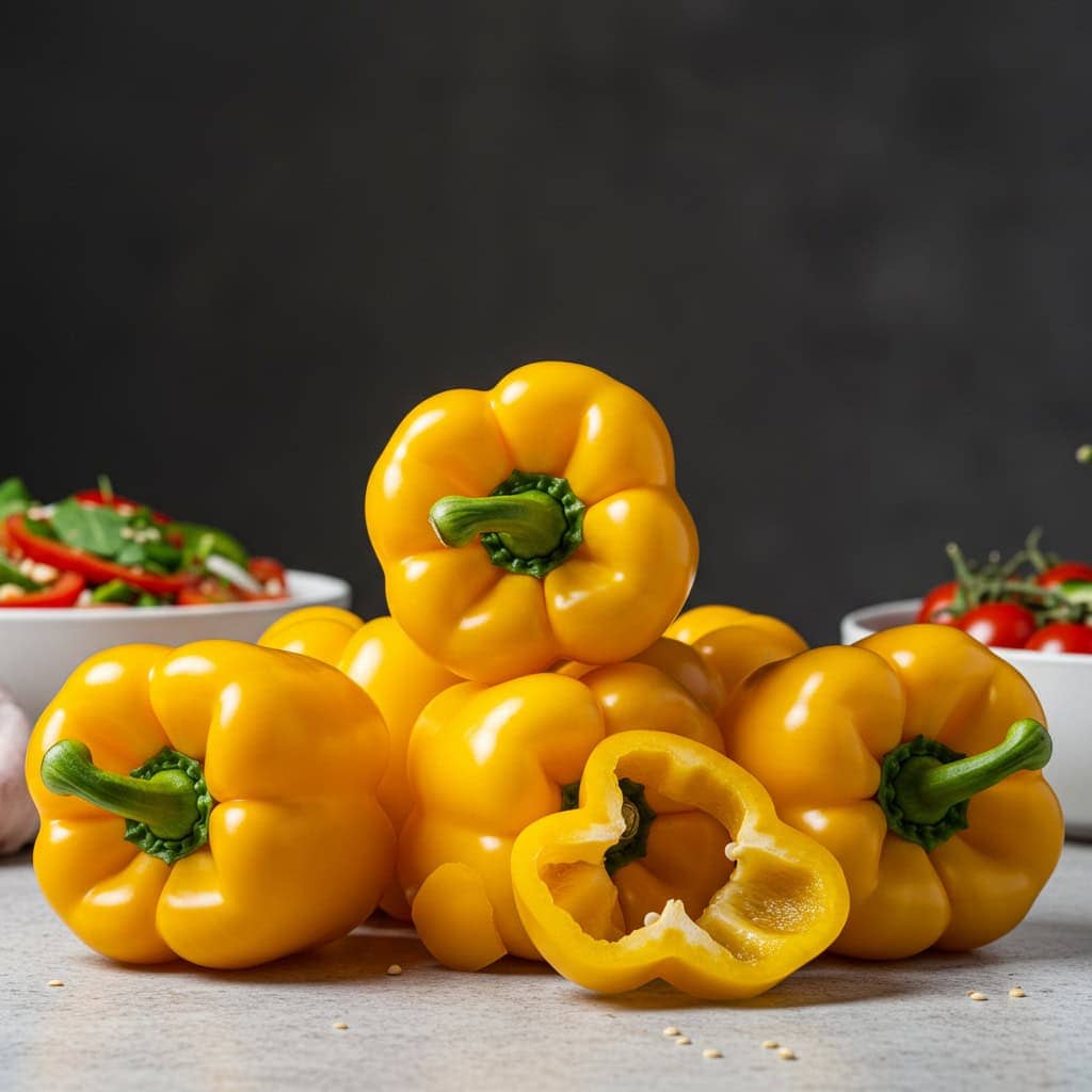 8. Yellow Bell Peppers