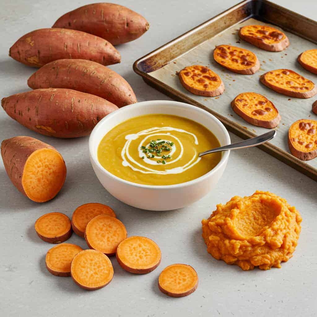 10. Orange Sweet Potatoes