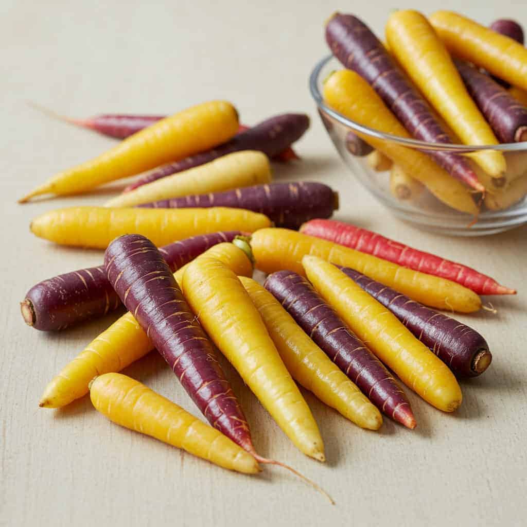 14. Multi-Colored Baby Carrots