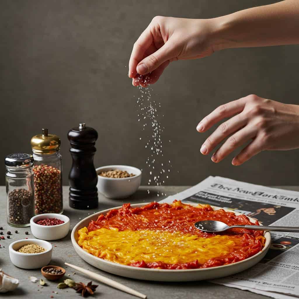 5. Underseasoning Food