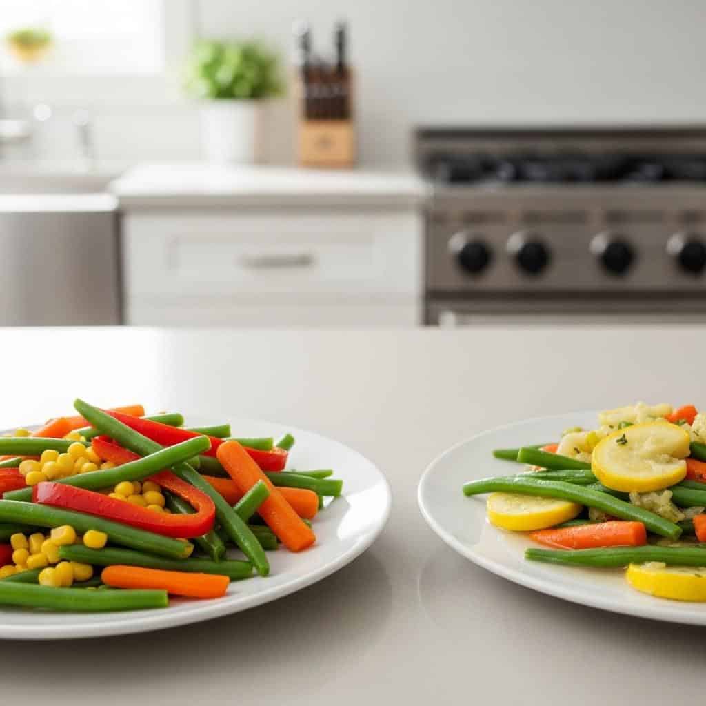 8. Overcooking Vegetables