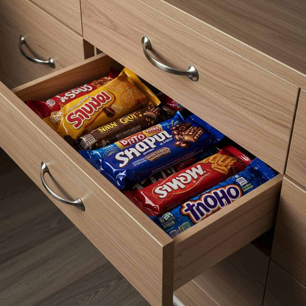 10. Hiding Treats for Secret Indulgence