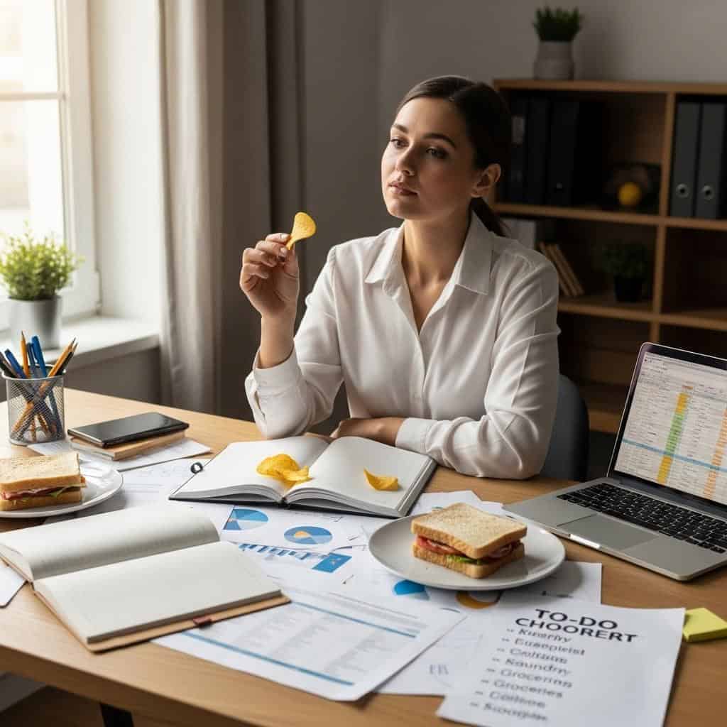 13. Using Food to Procrastinate