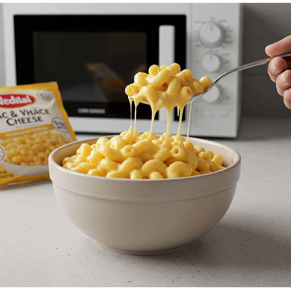 2. Microwave Mac and Cheese