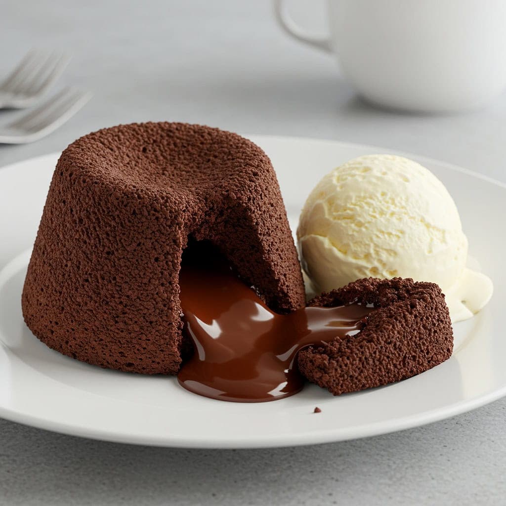 1. Molten Chocolate Lava Cake