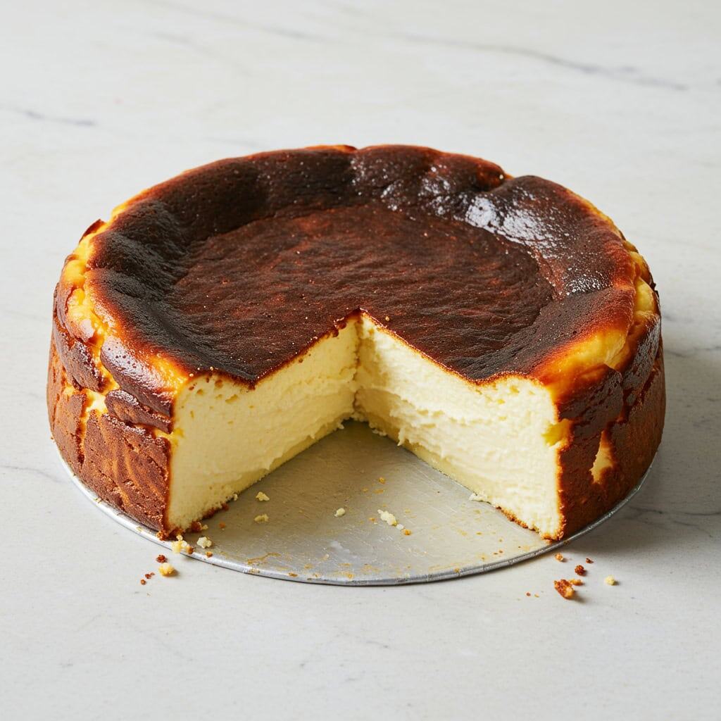 15. Basque Burnt Cheesecake