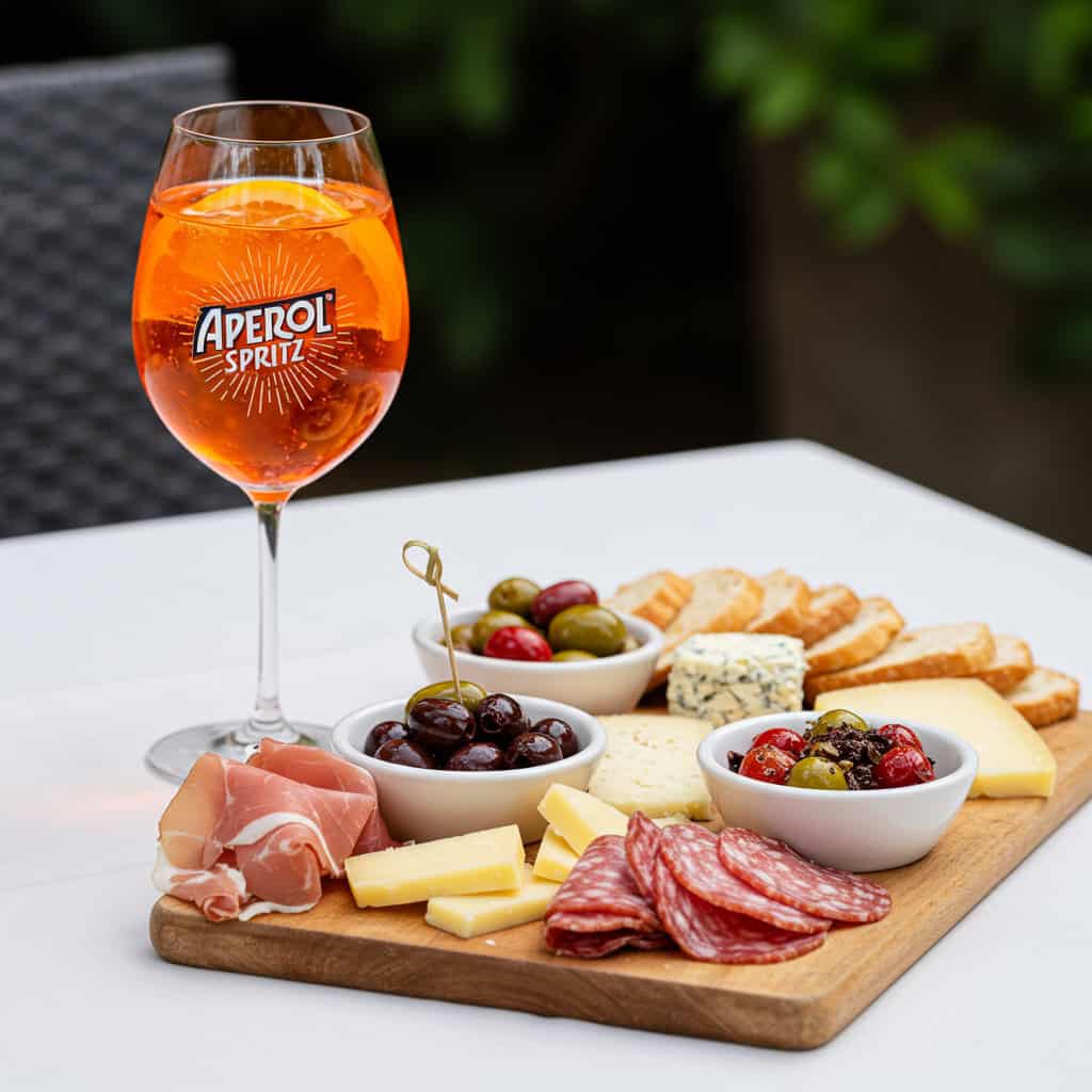 12. Aperol Spritz & Antipasto