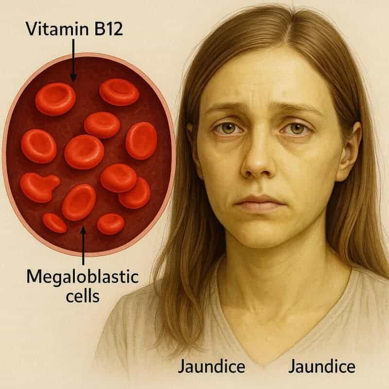 5. Pale or Jaundiced Skin